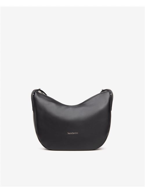 Borsa a tracolla da donna in pelle nera NERO GIARDINI | I443812D100